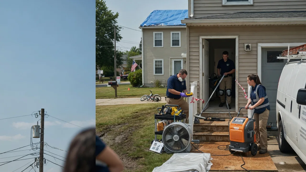 Water Damage Repair in White Oak, WV near me